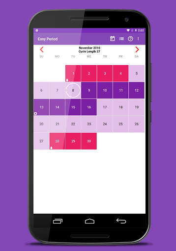 Ovulation & Period Calendar screenshot 2