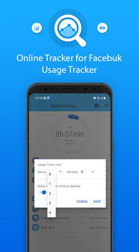 Online Tracker for Facebuk - Online usage tracker screenshot 4