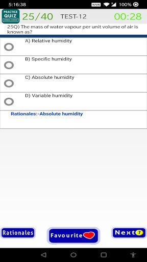 General Science Mock Test screenshot 4