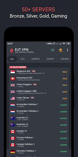 EUT VPN - Easy Unlimited Tunneling screenshot 2