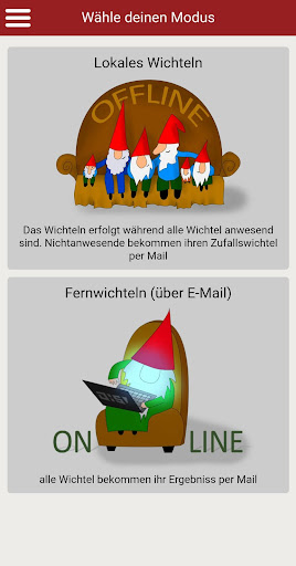 Wichtel App screenshot 1