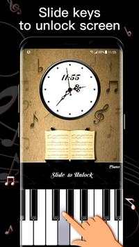 Piano lock screen for you 1 تصوير الشاشة