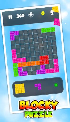 Blocky: A Puzzle Game screenshot 1