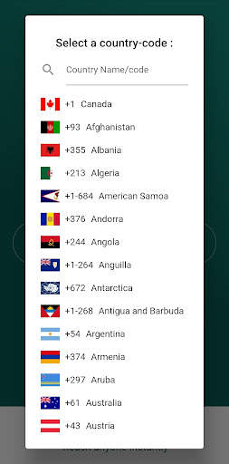 WaMe - Instant WhatsApp screenshot 2