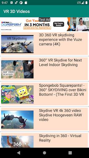 VR 3D 360 Videos screenshot 4