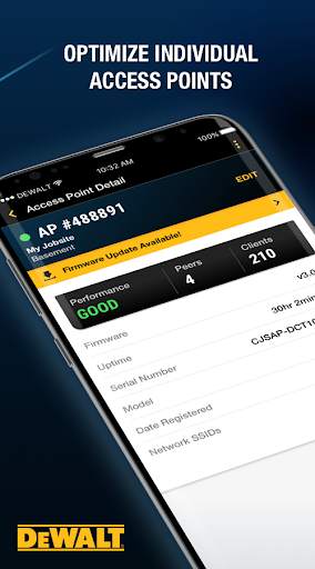 DEWALT WiFi screenshot 5