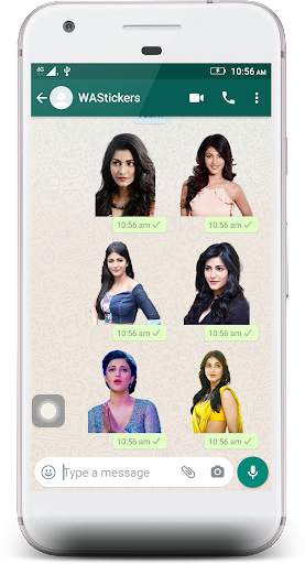 Shruti Haasan Stickers 4 WhatsApp screenshot 5