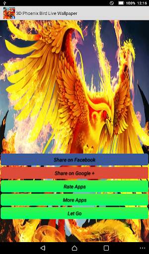 Phoenix Live Wallpaper screenshot 3