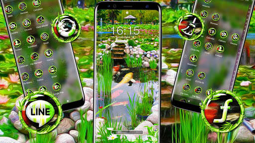 Water Garden Theme Launcher screenshot 6