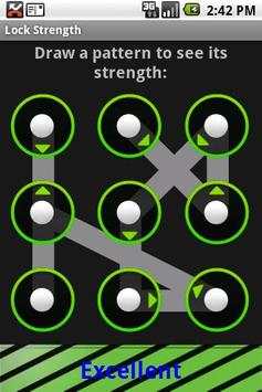 Lock Pattern Strength screenshot 1