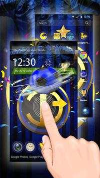 Football Club 3D blue theme screenshot 2