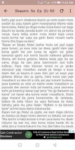 Shaukin So - Hausa Novel screenshot 4