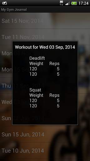 My Gym Journal screenshot 6