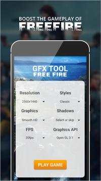 GFX Tool - Free Fire Booster screenshot 1