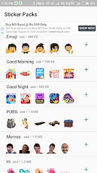 Whatsapp-Latest Stickers screenshot 1