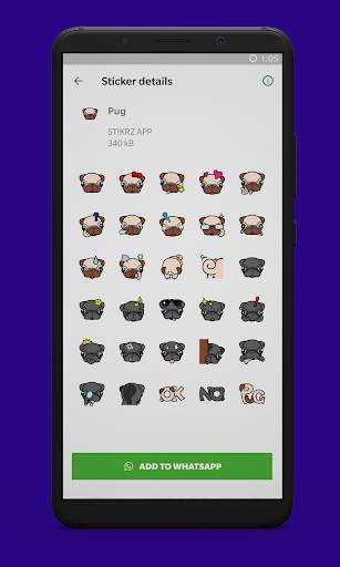 STIKRZ - Dogs Stickers for WhatsApp WAStickerApps screenshot 8