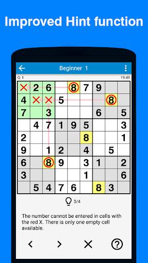 Sudoku - 5700 original puzzles screenshot 3