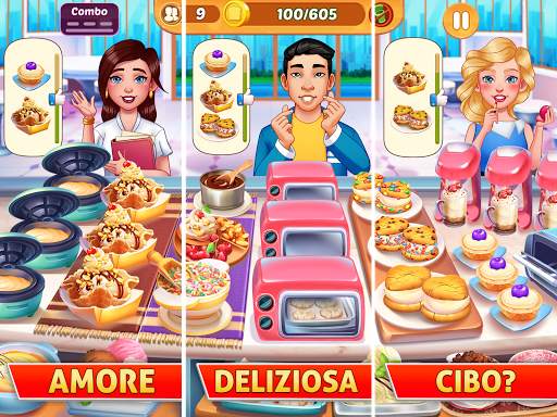 Kitchen Craze: giochi di cucina e giochi nuovi screenshot 9