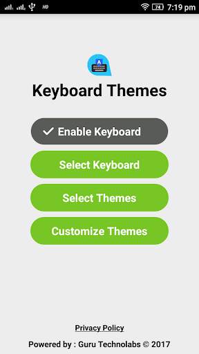 Keyboard Themes screenshot 1