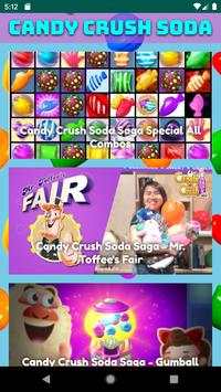 Free Candy Crush Soda Saga Videos, Tricks screenshot 1