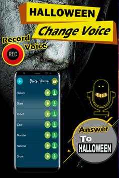🧛Call Halloween Voice changer during call 📞2018 screenshot 3
