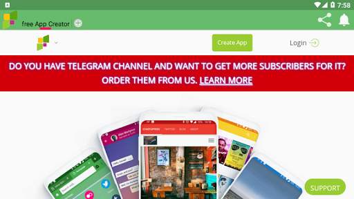 Free App Creator screenshot 1