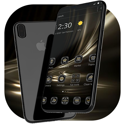 Black Gold Business Theme أيقونة