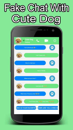 Cute Dog Prank Call - Fake Call 9 تصوير الشاشة