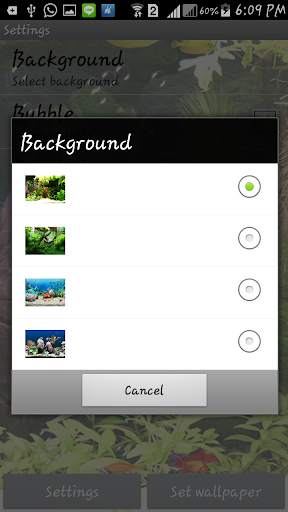Aquarium Live Wallpaper screenshot 5