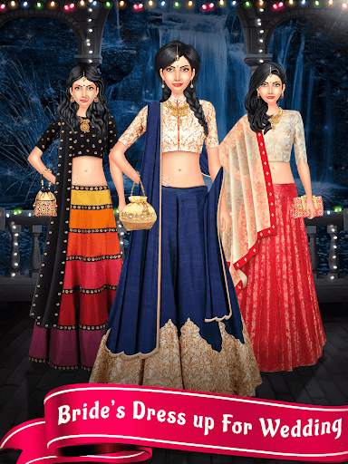Indian Wedding Girl Dressup - Girls Fashion Games screenshot 2