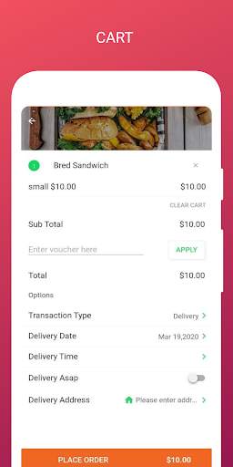 GoFood -Food Ordering App screenshot 4
