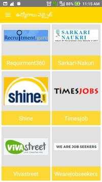 Telugu Jobs Portal Job Openings in Andhra Websites screenshot 2