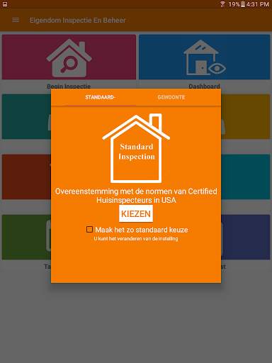Immobilieninspektionssoftware screenshot 2