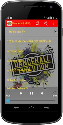 Dancehall MUSIC Radio screenshot 1