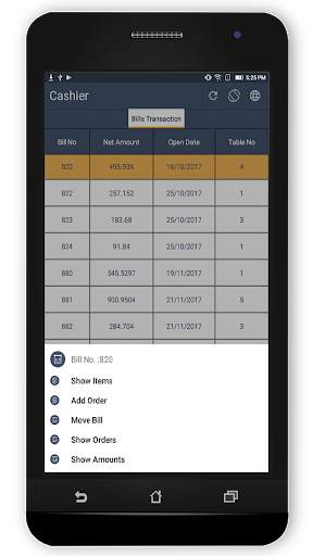 Mobile Restaurant Management screenshot 3