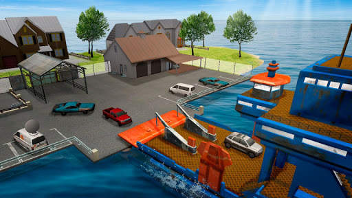Car Transporter Ship Simulator screenshot 2