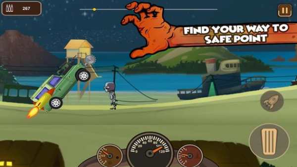 Zombie Killer Car Racing 3D screenshot 3