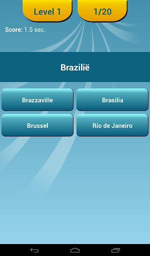 Hoofdsteden van landen Quiz screenshot 9