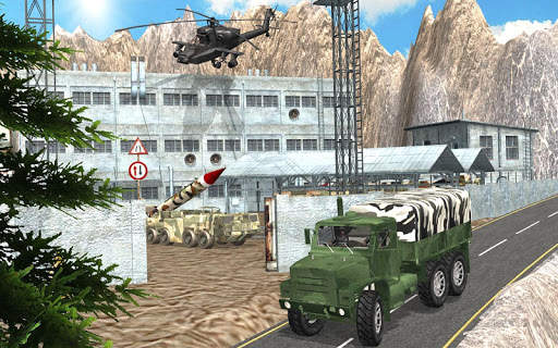 Drive Army Check Post Truck- Army Games screenshot 1