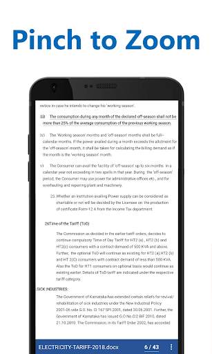 Docx Reader - Word, Document, Office Reader - 2021 screenshot 5