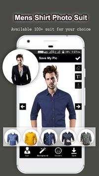 Man Shirt Photo Editor screenshot 1