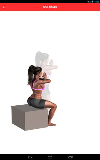 3D Squats Home Workout screenshot 1