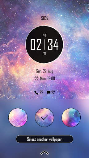 (FREE) Galaxy Theme GO Locker screenshot 4