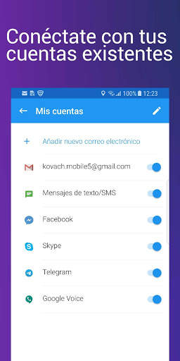 ping: texto a voz. Mensajes, e-mails en voz alta! screenshot 6
