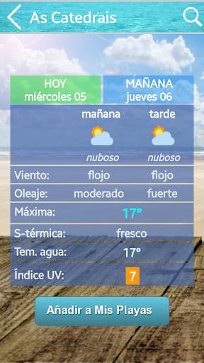 El Tiempo en la Playa скриншот 2