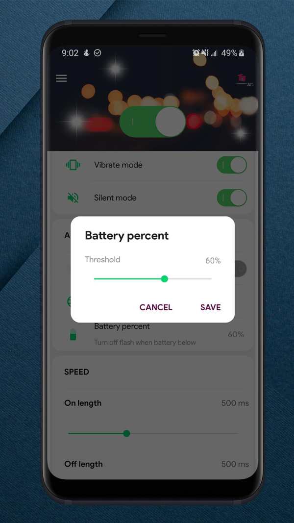 Flash alert for all notification - Sms alert flash screenshot 7