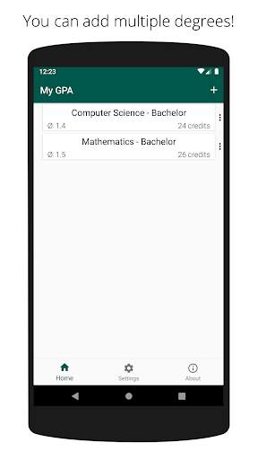 My GPA screenshot 1