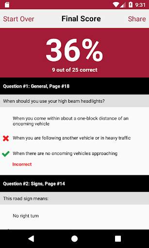 MD Practice Driving Test screenshot 4