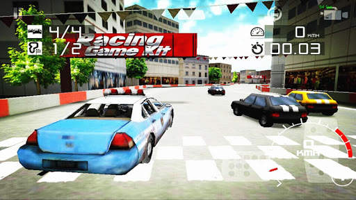 Police Car Driving Drift Racer screenshot 1
