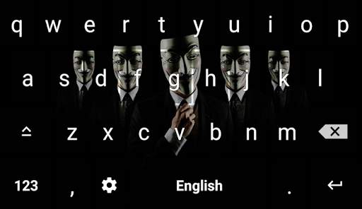 Anonymous Keyboard Themes स्क्रीनशॉट 4